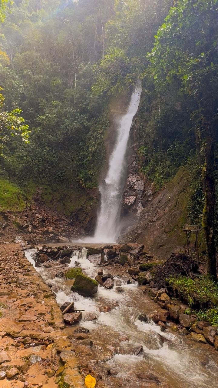 Catarata Tirol en San Ramón